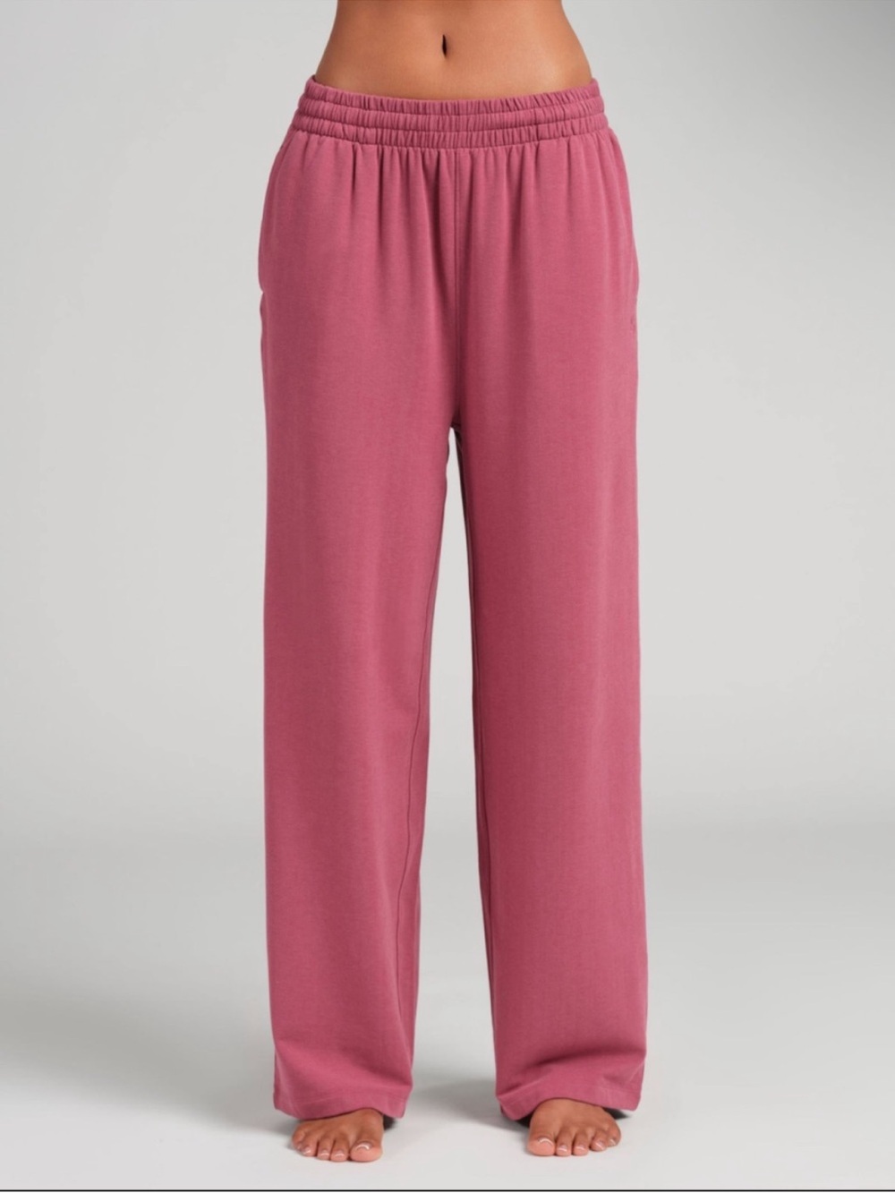 Comfrt luxe terry pants